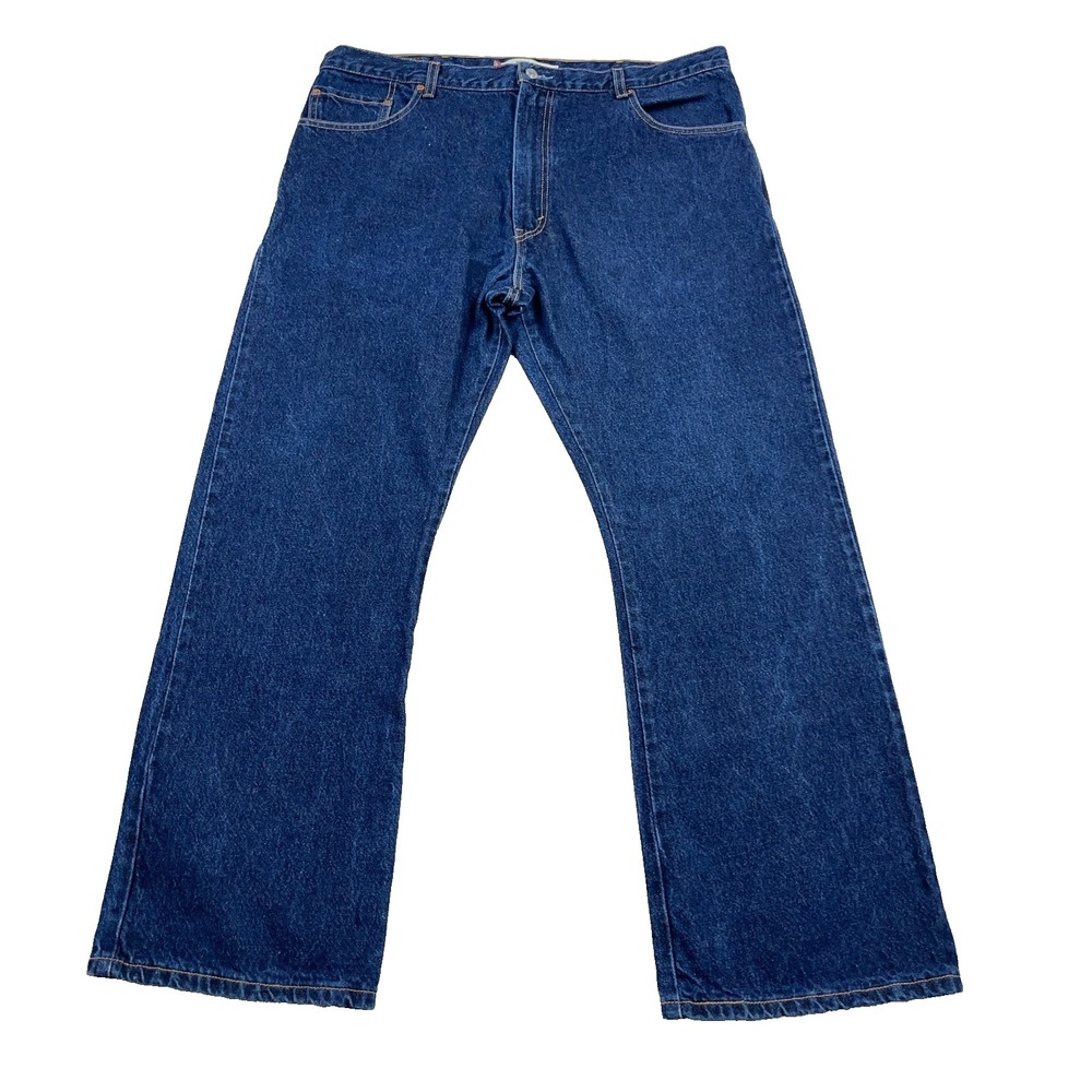 Vintage Levis 517 Jeans Men 40x30 Bootcut Dark Wash Y2K 2000s 100% Cotton